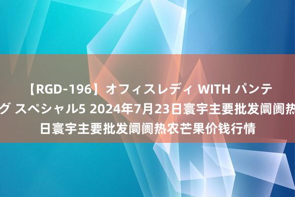 【RGD-196】オフィスレディ WITH パンティーストッキング スペシャル5 2024年7月23日寰宇主要批发阛阓热农芒果价钱行情