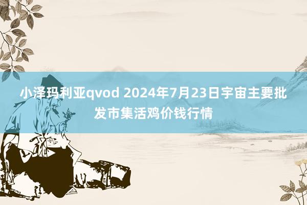 小泽玛利亚qvod 2024年7月23日宇宙主要批发市集活鸡价钱行情